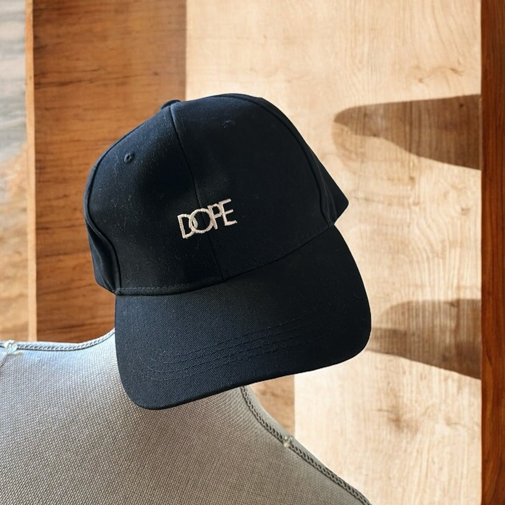 DOPE Black Baseball Hat